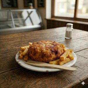 Fish Cake & Chips